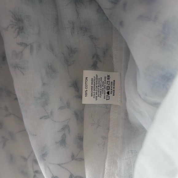 Simply Southern - NWT Blue & White Floral Mini Dress Size Medium - Picture 12 of 12